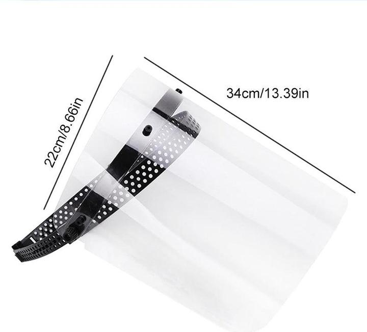 Image du produit Hermex Visière faciale Face Shield Protection contre les crachats 1 pièce (1 x)