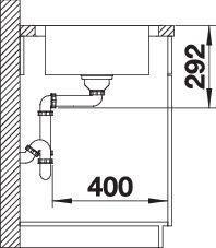 Produktbild Blanco Dinas XL 6 S Compact (Einbauspüle, 78 cm, 50 cm)
