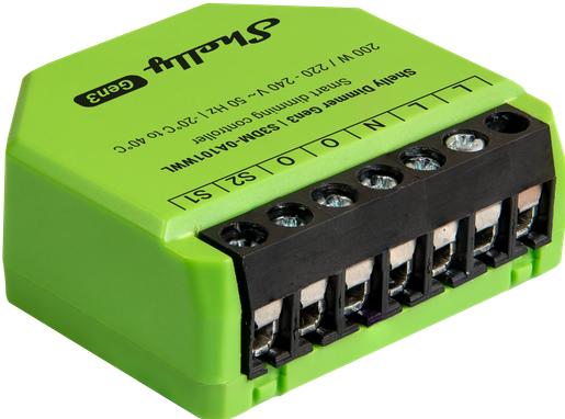 Produktbild Shelly Dimmer Gen3 (Dimmaktor)