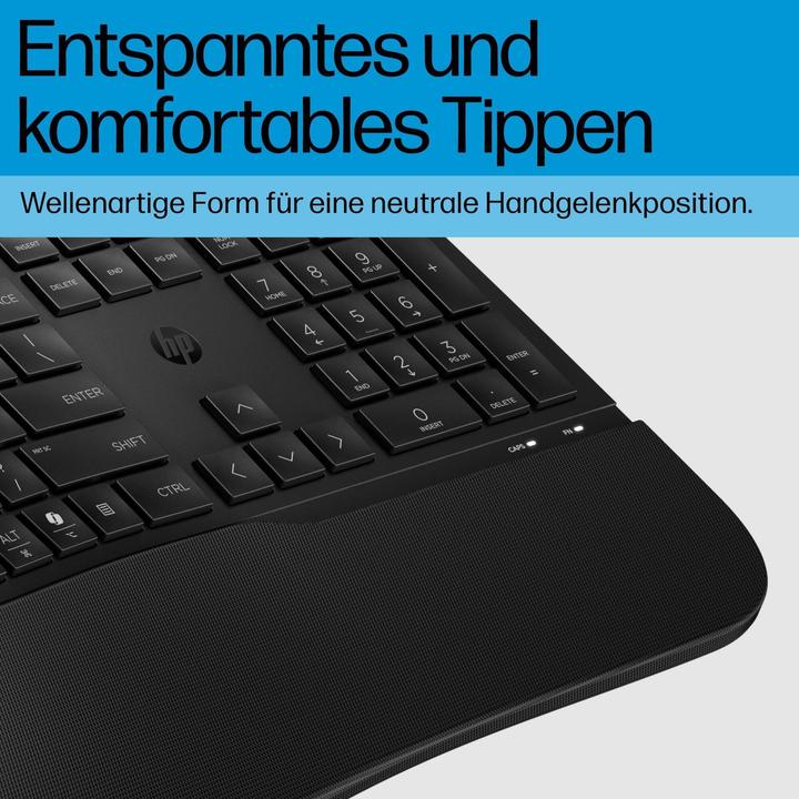 Image du produit HP 485 CFT WD KBD DE (DE, Filaire)