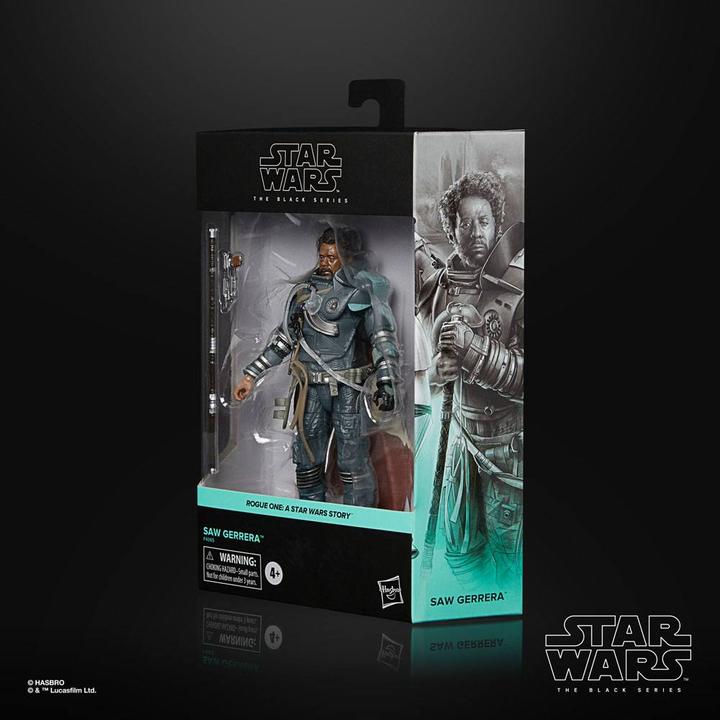 Image du produit Hasbro The Black Series Saw Gerrera 15 cm grosse Sammelfigur zu Rogue One: A Star Wars Story, für