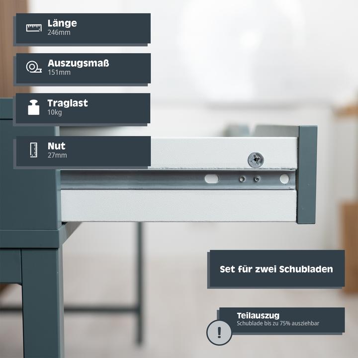 Produktbild Helpmate Kugel-Teilauszug