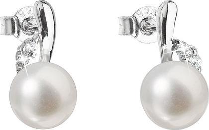 Evolution Group Silver earrings with genuine pearls Pavon 21029.1 (L)