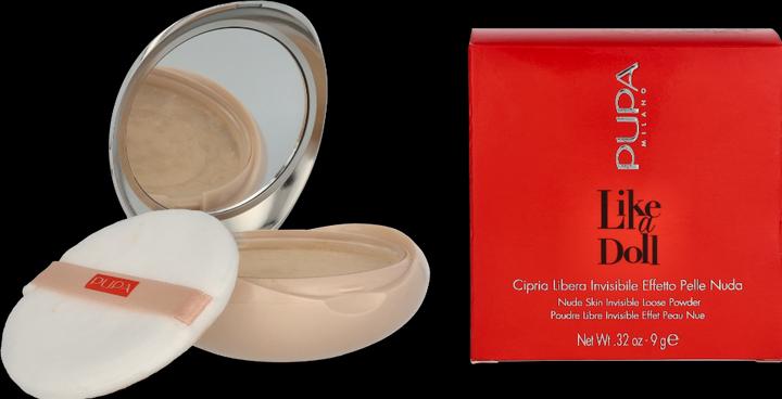 Actual product image Pupa Milano Pupa Like a Doll Loose Powder Light Beige Matt (Light beige)