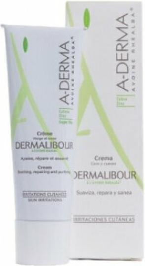 Nährwerte und Zutaten A-Derma DERMALIBOUR+ Aufbauende Creme (50 ml, Tagescreme)