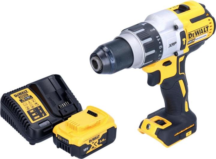 Productafbeelding DeWalt DCD 996 P1 Accu klopboormachine 18 V 95 Nm Brushless + 1x accu 5.0 Ah + lader (Oplaadbare batterij)