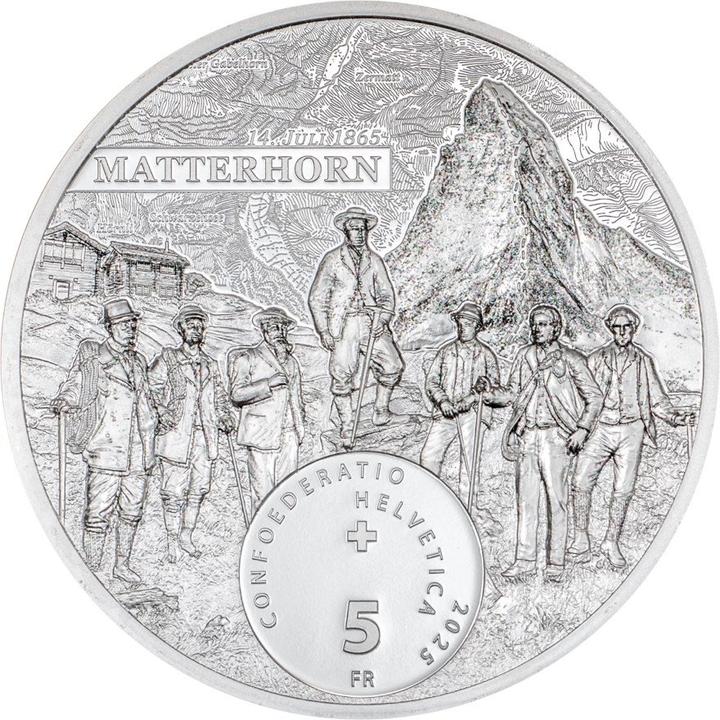 Actual product image CIT Coin Invest Silber Matterhorn 1 oz PP - Ultra High Relief 2025 (999.90, 2025)