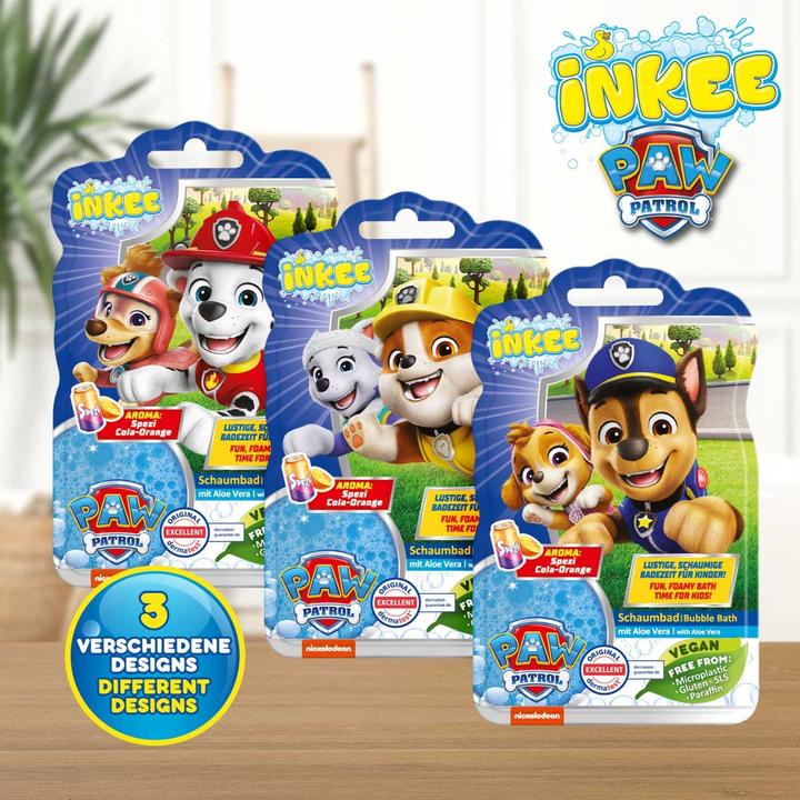 Actual product image Craze Inkee Schaumbad Paw Patrol (40 ml, Bubble bath)