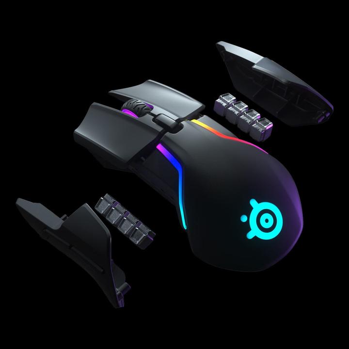 Immagine prodotto SteelSeries Rivale 650 (Senza fili, Cablato)