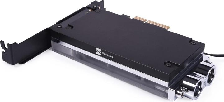 Actual product image Alphacool Alpha Core M.2 NVMe PCIe 4.0 liquid cool 1022576