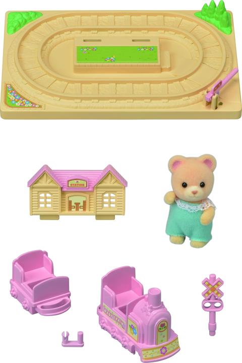 Image du produit Sylvanian Families Bébé train de l'aventure