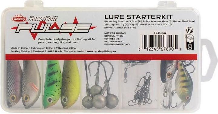 Immagine prodotto Berkley Top Pulse Combo - Set di canne e mulinelli da pesca di alta qualità (Set da pesca, Canna da spinning, 180 cm)