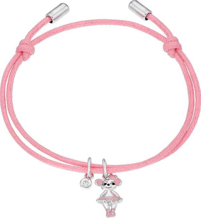 Immagine prodotto Prinzessin Lillifee Gioielli da braccio per bambine, argento 925, tessuto | mouse (21 cm, Tessuto, Argento 925)