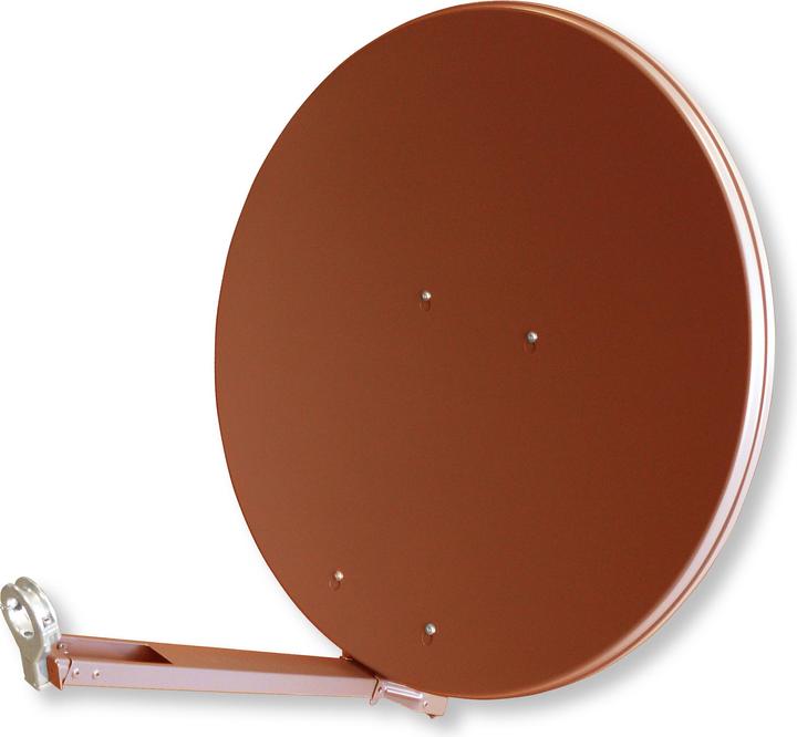 Actual product image Televes S760CL-Z - 10.75 - 12.75 GHz - 38.2 dBi - 26 dB - Red - 750 mm - 800 mm (Parabolic antenna, 38.20 dB, UKW / MW / LW, DAB/ DAB+)