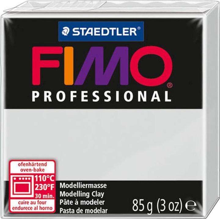 Actual product image Fimo Modelling clay Professional Grey