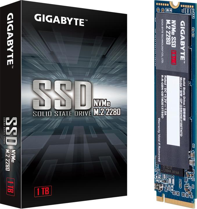 Actual product image Gigabyte GP-GSM2NE3100TNTD (1000 GB, M.2 2280)