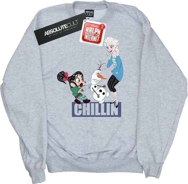 Disney Wreck It Ralph Elsa And Vanellope Sweatshirt (3XL)
