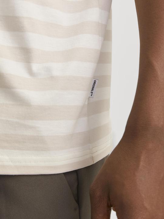 Image du produit Jack & Jones Gestreift Rundhalsausschnitt T-shirt T-shirt (XS)