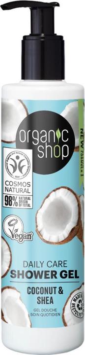Organic Shop Daily Care Duschgel Kokosnuss und Shea 280ml (280 ml)