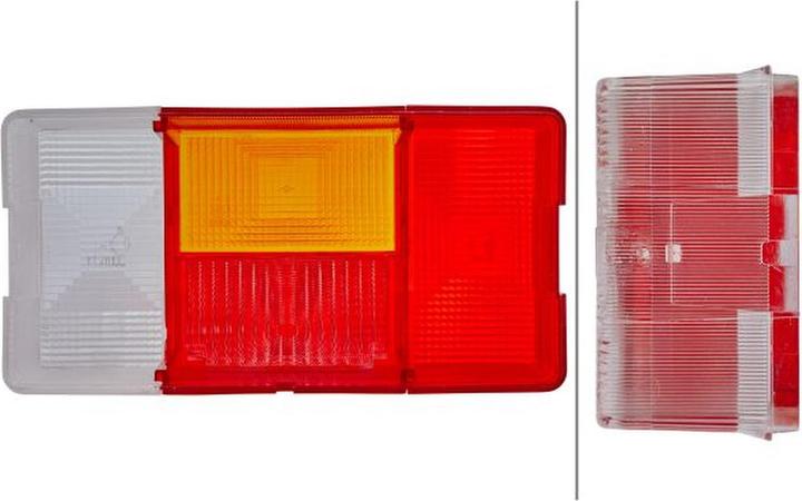 Actual product image Hella Rear light lens left for DAF SCANIA VOLVO CASE IH HOLDER O&K
