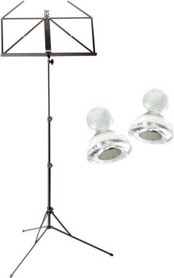 Actual product image K&M 101 Music Stand Black with 2 Magnets