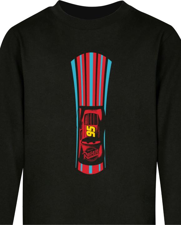 Immagine prodotto Absolute Cult Bambini Cars - Maglia a righe Saetta McQueen - 134727 (146, 152)