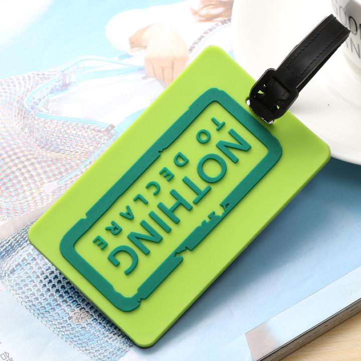 Produktbild Noya Kofferanhänger Gepäck-Etiketten Luggage Tag mit Adressschild - NOT YOUR BAG (4er Set) (Schlösser & Anhänger)