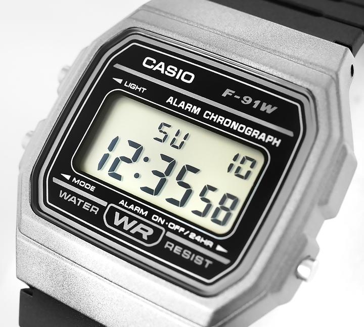 Immagine prodotto Casio Retro Vintage - F-91WM-1B (Orologio digitale, 33 mm)