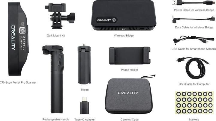 Actual product image Creality CR-Scan Ferret Pro