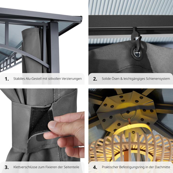 Actual product image tectake Caracas (297 cm, 297 cm)