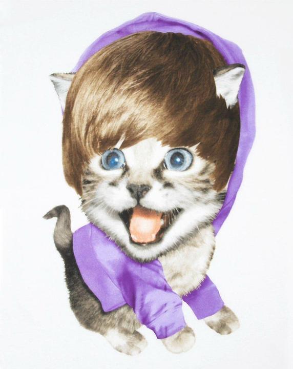 Immagine prodotto Goodie Two Sleeves Baby Meow Maglietta Donna (S)