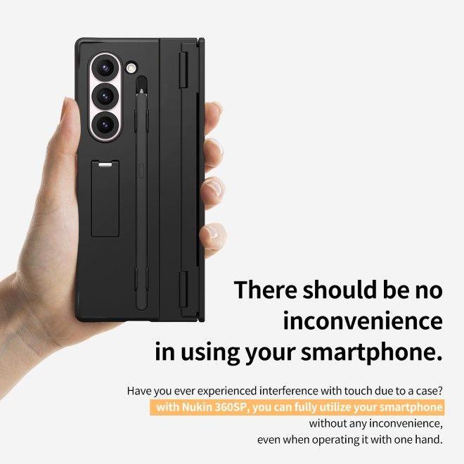 Actual product image GCS case Nukin 360 SP Sam Z Fold6 czarny/black AR20-02009A (Samsung Galaxy Z Fold6)