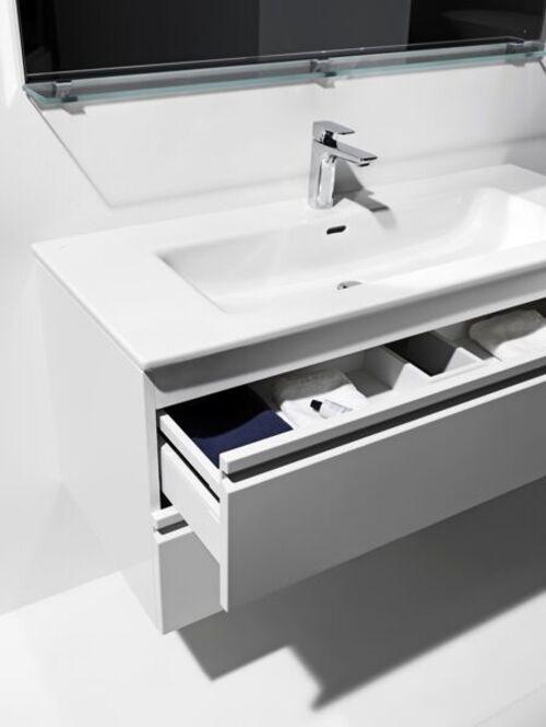 Actual product image Laufen Pro S Set 1200, washbasin, 1 tap hole, overflow, incl. vanity unit, 2 drawers, 1200x500mm, H8