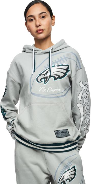 Immagine prodotto Recovered Re:covered Felpa con cappuccio in pile - PATCHES Philadelphia Eagles - XL (XL)