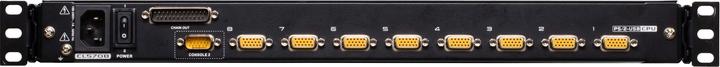 Image du produit Aten CL5708MW FR Commutateur KVM 8 ports 17,3"-LCD SingleRail (PS/2-USB VGA) Disposition FR
