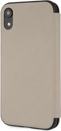 Productafbeelding BMW BMFLBKI61LLST iPhone Xr boek beżowy/taupe Logo Opdruk (Apple iPhone XR)