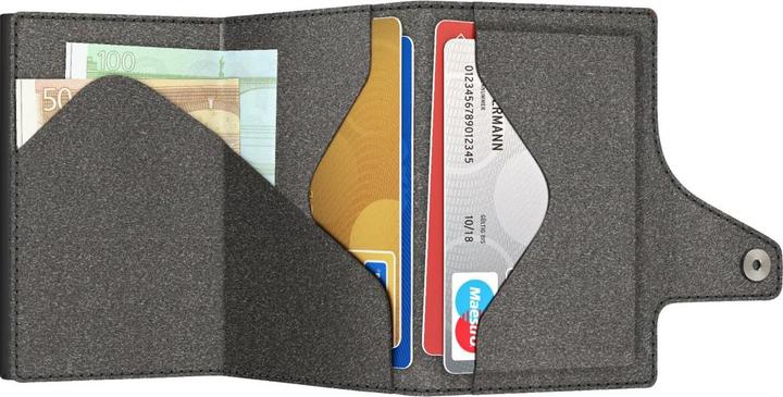 Produktbild Tru Virtu Wallet Click & Slide Recycled PET Felt Grey/Black