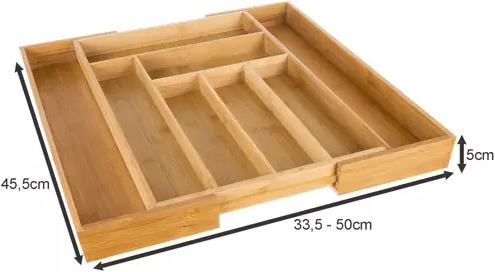 Actual product image Ruhhy Bamboo Kitchen Organizer