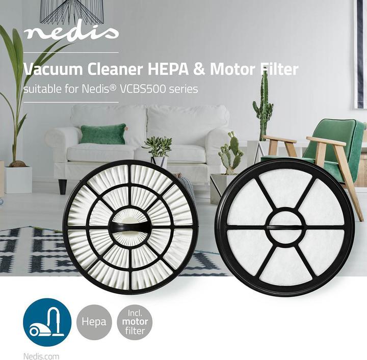 Actual product image Nedis Vacuum Cleaner Motor Filter Replacement VCBS500-Series