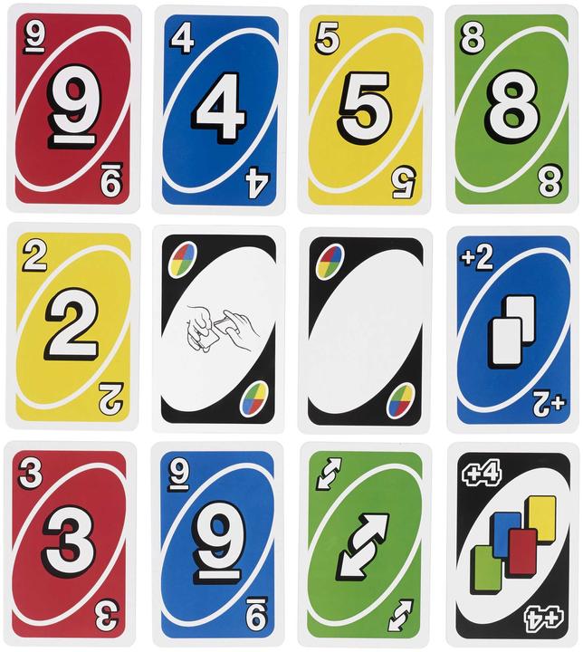 Image du produit Mattel Games Uno Deluxe - Jeu de Cartes Famille - 7 ans et + (Allemand, Français, Italien)