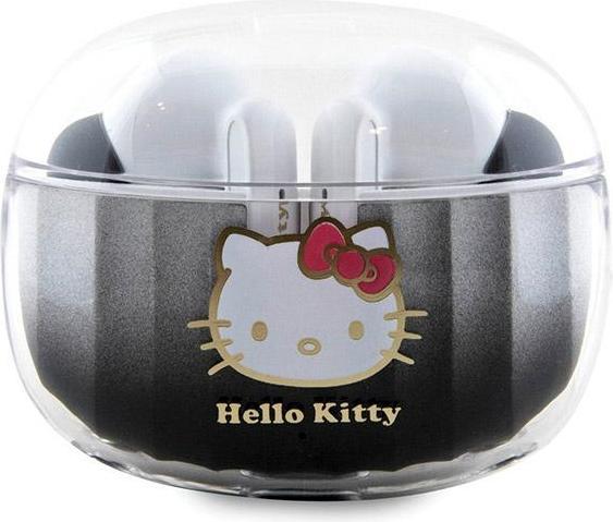 Actual product image Hello Kitty słuchawki Bluetooth HKTWSHDGKEK TWS + stacja dokująca czarny/black Gradient Electroplati (ANC, 4 h, Wireless)