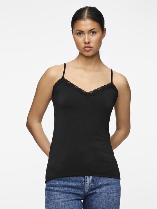 Immagine prodotto Pieces Top in pizzo con spalline (XL)