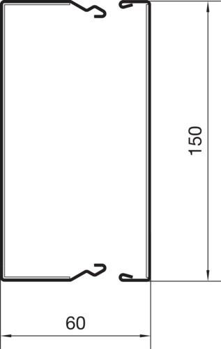 Produktbild Hager Brandschutzkanal (200 cm)