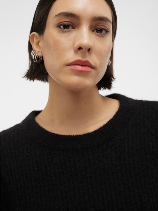Produktbild Vero Moda Rundhals Tief angesetzte Schulter Pullover Strickpullover (XS)