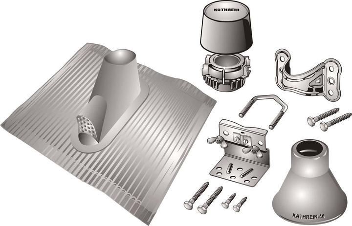 Actual product image Kathrein ZTS 48sw antenna mast mounting kit
