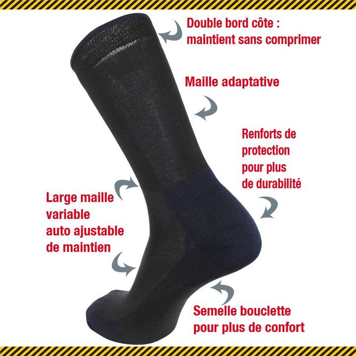 Image du produit Estex Chaussettes pour bottes d'intervention (47 - 50)