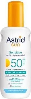 Immagine prodotto Astrid Latte in spray per l'abbronzatura Sensitive SPF 50+ Sun 150 ml (Latte solare, SPF 50+, 150 ml)