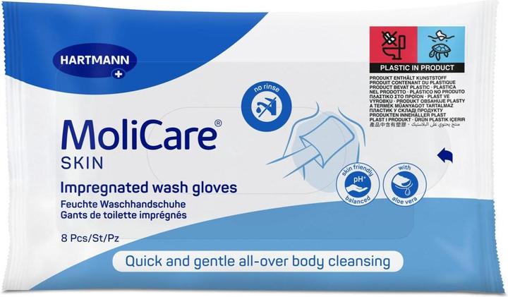 MoliCare Skin Waschhandschuhe Btl 8 Stk