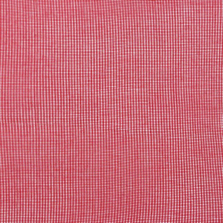 Produktbild VidaXL Voile Vorhänge mit Schlaufen 2 Stk. Weinrot 140x140 cm (140 x 140 cm)
