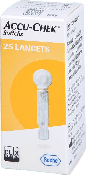 Actual product image Roche ACCU-CHEK Softclix Lancet, 25 pcs LAN (Lancets)